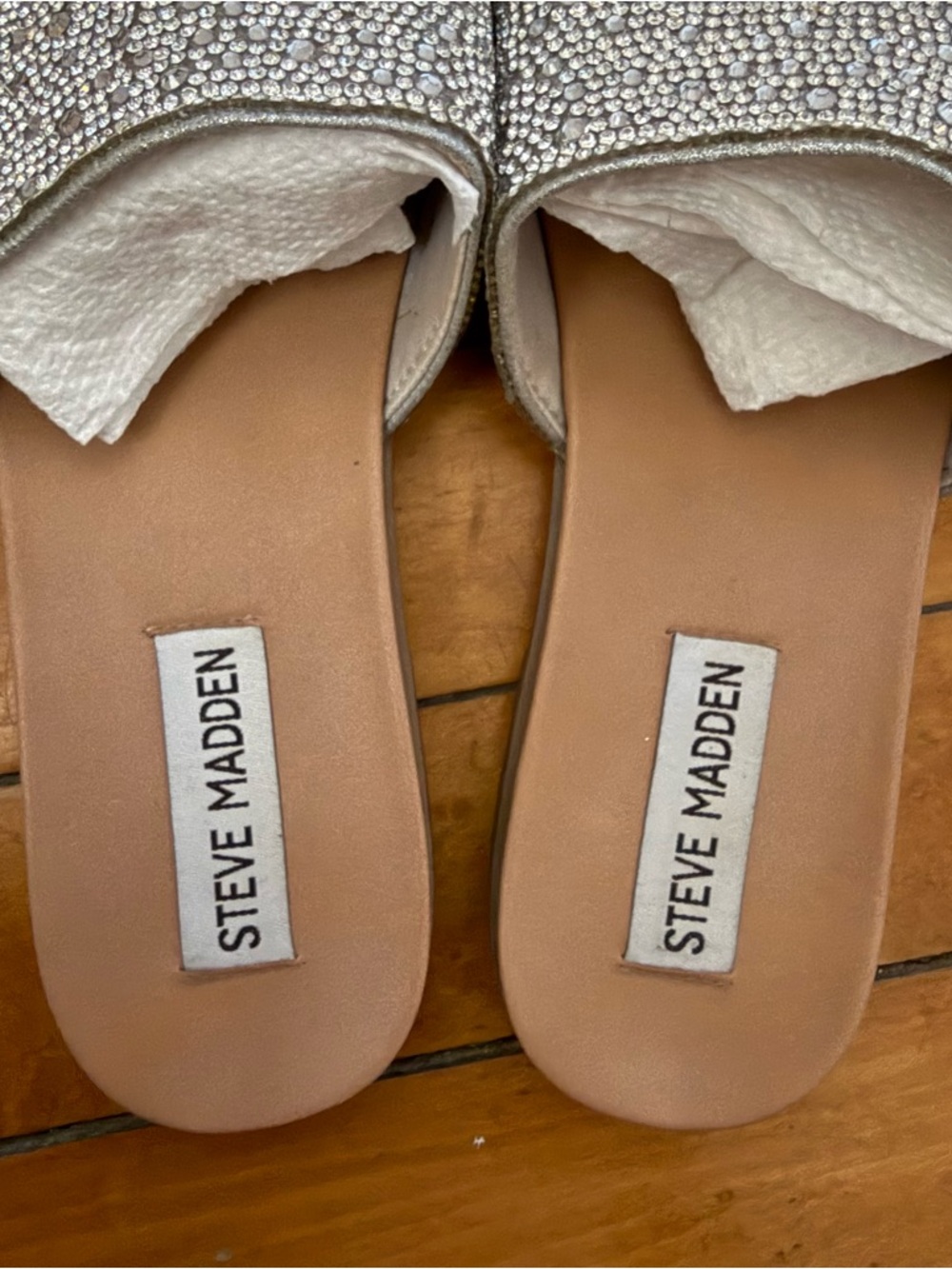 Steve Madden Sienna Rhinestone Sandal - Picture 3 of 3